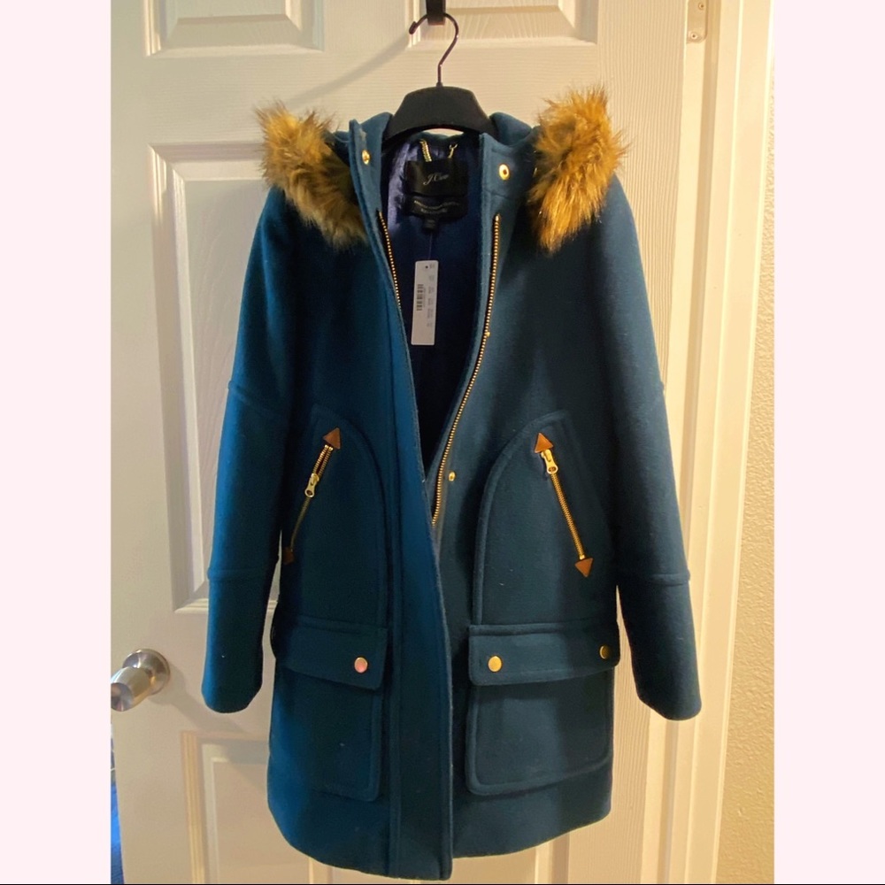 JCREW Chateau Parka - Forest Green - 00